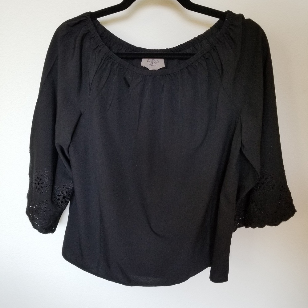 Chico's Easy Wear Off the Shoulder Top